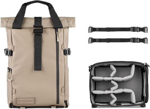 WANDRD All New PRVKE 21L V4: Camera Backpack and Photography Bundle - Weatherproof Travel and Photography Backpack, Bundle Includes 21L Bag, Camera Cube, Waist Straps, and Accessory Straps in Kuwait