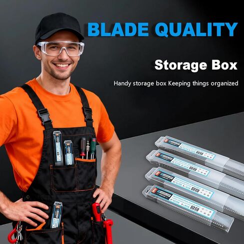 12 inch Wood Pruning Saw Blades, 3 Pcs Japanese Teeth Reciprocating Saw Blade 5TPI for Tree Trimming, Wood Cutting with Storage Box in Saudi Arabia