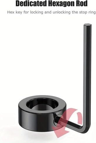 8PCS Depth Stop Ring Locator, Positioning Screw, Woodworking Tool,Garden Clearance-Patio-Deals,Drill-car-Accessories in Saudi Arabia