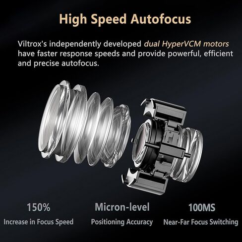 Viltrox AF 50mm F1.4 Pro FE Lens Full Frame Lens, Auto Focus Prime Lens for E Mount Camera A7III A7C A7SIII A7RIII A7IV A7RIV A9II A1II FX30 ZV-E10 A6700 in Saudi Arabia