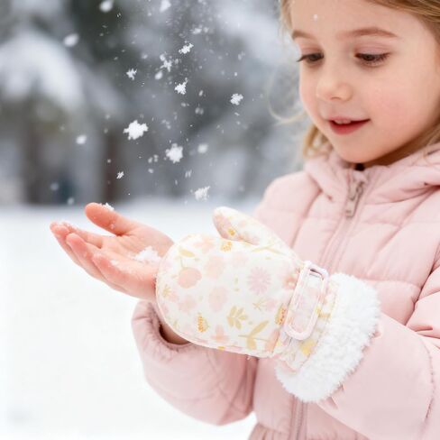 Baby Toddler Mittens Waterproof Winter Snow Gloves Cold Weather Warm Ski Fleece Kids Boys Girls 1t 2t 3t 4t in Kuwait