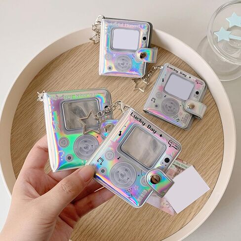 32 Pocket Photocard Binder Album 2Inches Minis Photo With Keychian Photo Card Books Holder For Collecting Gift Photocard Binder in Saudi Arabia