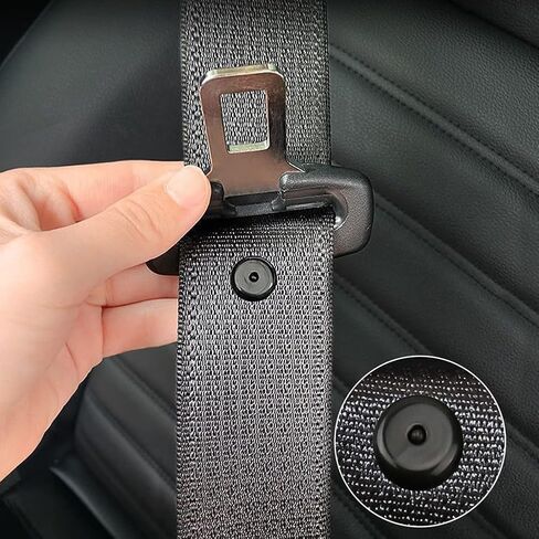 طقم 4 أزواج من مشابك أزرار حزام الأمان لتأمين الإبزيم ومنع الانزلاق in Kuwait