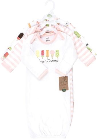 Touched by Nature Unisex Baby Organic Cotton Gowns in Kuwait