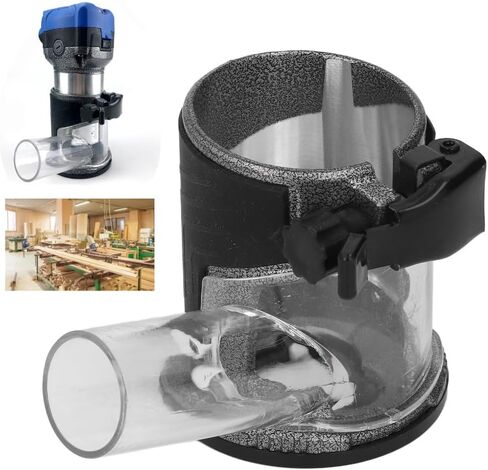 Plunge Router Base,Aluminum Alloy Trimming Machine Plunge Base for 65mm Compact Routers - Precision Woodworking Trimming Tool in Kuwait