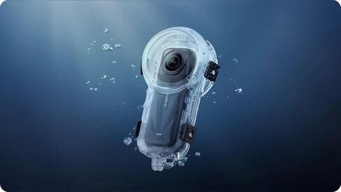 حافظة غوص Insta360 X5 غير مرئية - مقاومة للماء حتى 60 مترًا (197 قدمًا) in Kuwait