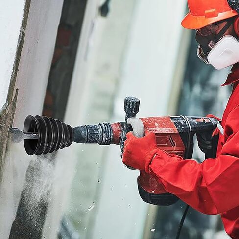 Universal Drill Dust Collector, Drill Dust Shield for Clean Work Area, Drill Bit Dust Collector Attachment for Power Tools(Black Dust Cover) in Saudi Arabia