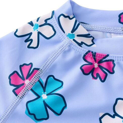 Baby Girl Swimsuit One Piece Rashguard Swimwear with Zipper UPF 50+ Sun Protection Infant Bathing Suit in Saudi Arabia