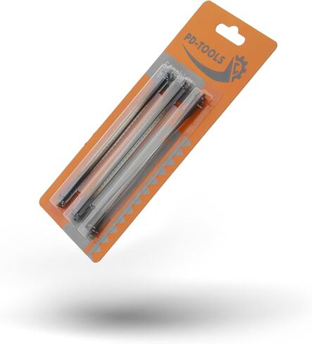 Scroll Saw Blades 18 Pieces 127 mm with Pin 7 15 18.5 TPI Carbon Tool Steel for Wood Plastic Fine Cut in Saudi Arabia