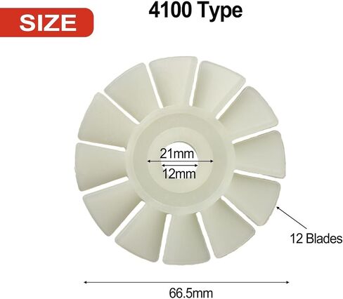 For ROTOR Fan Blade for Marble Machine For 110, Compatible with For 4100 Cutting Machine (For 4100) in Saudi Arabia