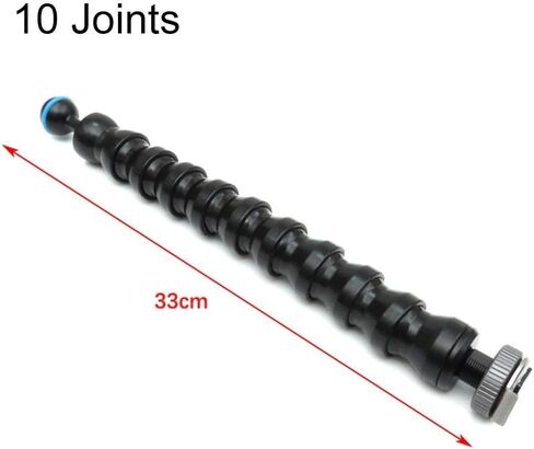 Underwater Camera Adjustable Light Arm 46810, With Ball Head and Hot Shoe Connectors (6 Joints) in Saudi Arabia
