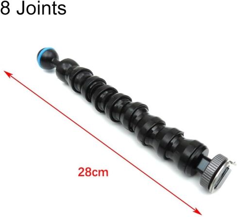 Underwater Camera Adjustable Light Arm 46810, With Ball Head and Hot Shoe Connectors (6 Joints) in Saudi Arabia