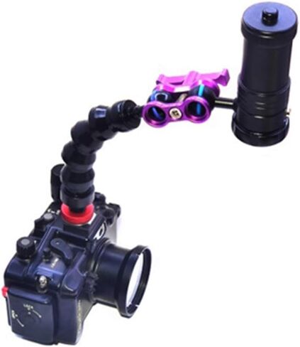 Underwater Camera Adjustable Light Arm 46810, With Ball Head and Hot Shoe Connectors (6 Joints) in Saudi Arabia