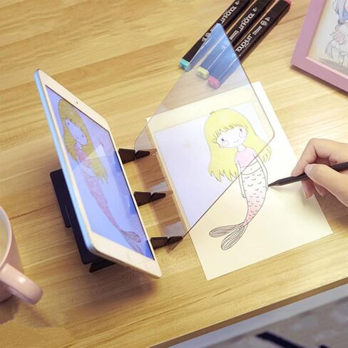 لوحة نسخ اللوحة المحمولة للفنانين من DOITOOL، لوحة تتبع سوداء للرسم اليدوي لمشروعات الرسم والرسم in Saudi Arabia
