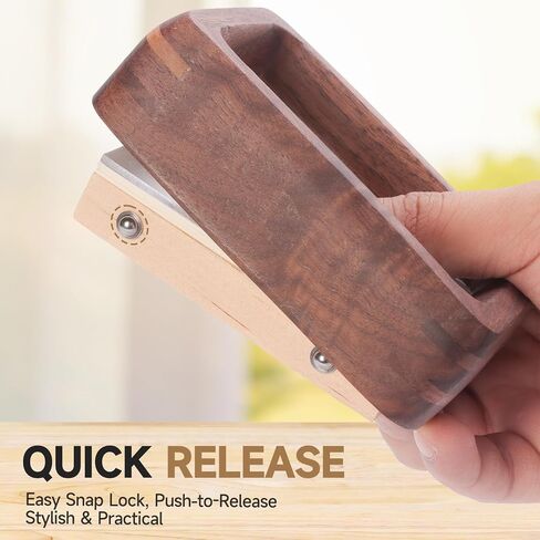 Walnut Solid wood Picture Frame for 4x6 / 5x7 Photos with Mat - Natural Minimalist Style, Easy Snap-On, Tabletop Display for Art, Photos & Prints in Saudi Arabia