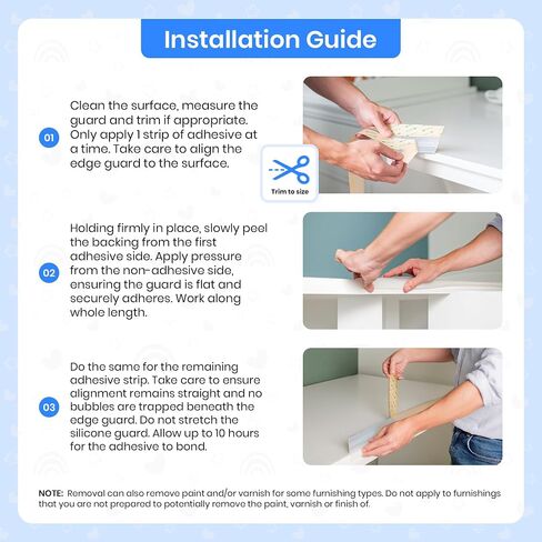 Crib Rail Covers for Teething Furniture Edge Protector for Baby - Plastic Crib Protector from Chewing - CPC Certified, CPSC Tested, LFGB Food Grade - Silicone Like TPE - Patent Pending in Saudi Arabia