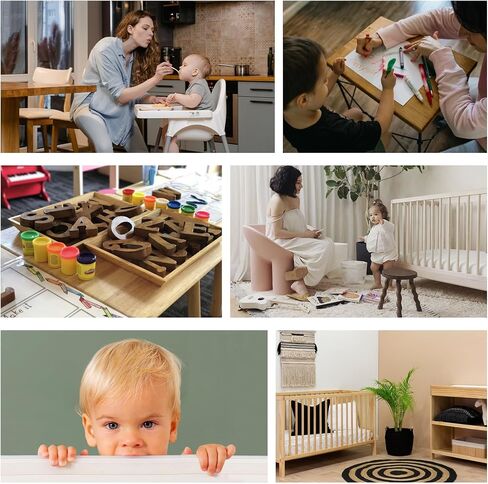 Crib Rail Covers for Teething Furniture Edge Protector for Baby - Plastic Crib Protector from Chewing - CPC Certified, CPSC Tested, LFGB Food Grade - Silicone Like TPE - Patent Pending in Saudi Arabia
