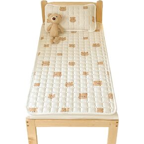 Baby Crib Mattress Cover Protector, Double-Layer Gauze,Toddler Mattress 100% Cotton Mini Baby Mattress Protector Cushion,Toddler Mattress Topper。Crib Mattress Pad, Crib Cushion Bed Sheets in Saudi Arabia