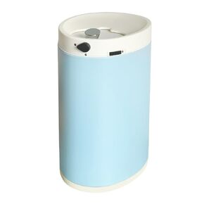 Diaper Pail, Steel Diaper Trash Can, Baby Registry Must Haves, 15 Liter/ 4 Gallon Odor Locking Diaper Disposal Bin with Removal Inner Liner, Blue in Saudi Arabia