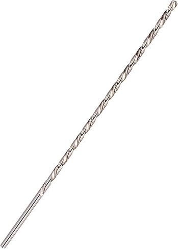 Premium HSS Extra Long 200mm Twist Drill Bit with Straight Shank for Fast Material Removal, Spiral Drill for Metalworking Operations in Saudi Arabia