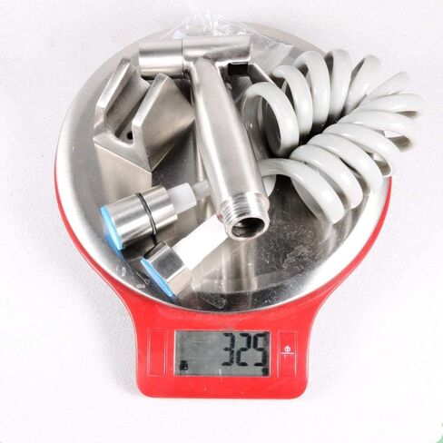 مجموعة رذاذ المرحاض الكاملة - 304 من الفولاذ المقاوم للصدأ، مسدس رش معزز للاستحمام، بدلة غسيل للنساء، رفيق المرحاض، مثبت على الحائط in Kuwait