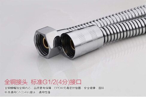 Hand HeldToilet Sprayer Kit,Simple Oval Body Cleaner Faucet,Bathroom Cloth Diaper Washer Portable Shower Sprayer Stainless Steel Spray for Personal Hygiene in Kuwait