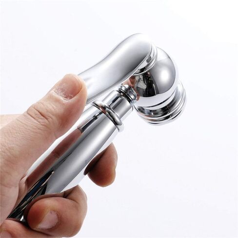 بخاخ محمول للمرحاض، خرطوم مدخل مياه من الفولاذ المقاوم للصدأ، بخاخ حفاضات لبخاخ مياه المرحاض، تحكم في الضغط قابل للتعديل in Kuwait