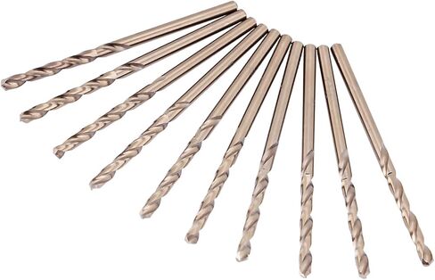 High Performance M35 Cobalt Twist Drill Bit Set, 10 Pack, for DIY Enthusiasts (4.5mm) in Saudi Arabia