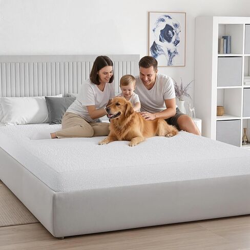 PAULATO by GA.I.CO Crib Waterproof Mattress Protector – Absorbent Mattress Cover for Toddler & Baby – 28x52 Soft Noiseless Hypoallergenic Machine Washable – Protector with Deep Elastic Skirt in Saudi Arabia