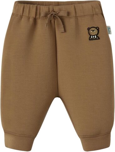 Baby Air-Layer Pants for Boys and Girls, Soft Warm Infant Trousers with Elastic Waist (0–24 Months) in Saudi Arabia