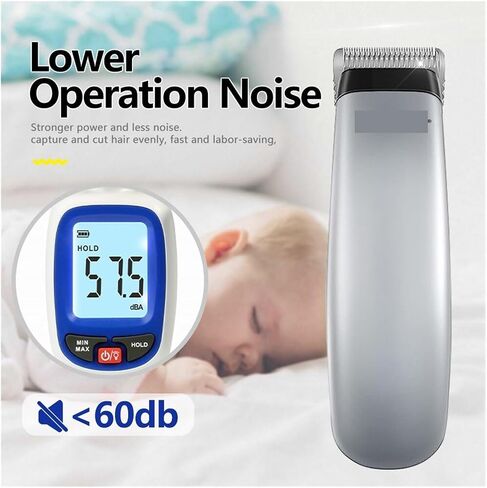 Quiet Baby Hair Clipper Mini Electric Kids Hair Trimmer for Children Grooming Haircut Machine Hair Cutting Baby Dry in Saudi Arabia
