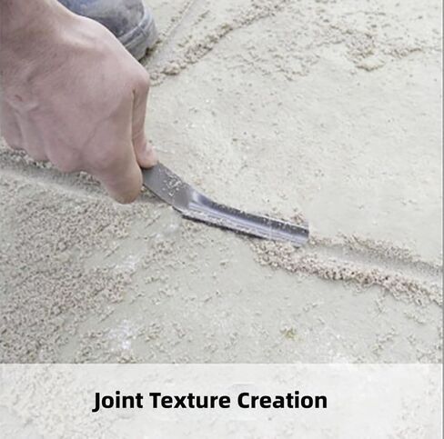 أداة ربط الطوب الاحترافية المصنوعة من الفولاذ المقاوم للصدأ، درجة 201، 1/2 بوصة × 5/8 بوصة، شفرة منحنية مزدوجة الأطراف لملء وختم البناء (1/2 × 5/8) in Kuwait