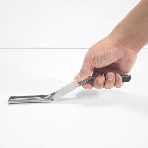 أداة ربط الطوب الاحترافية المصنوعة من الفولاذ المقاوم للصدأ، درجة 201، 1/2 بوصة × 5/8 بوصة، شفرة منحنية مزدوجة الأطراف لملء وختم البناء (1/2 × 5/8) in Kuwait