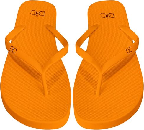Women And Girls Cushioned Comfortable Flip Flop For Beach, Shower, Casual Wear - Sizes, 6, 7, 8 in Saudi Arabia