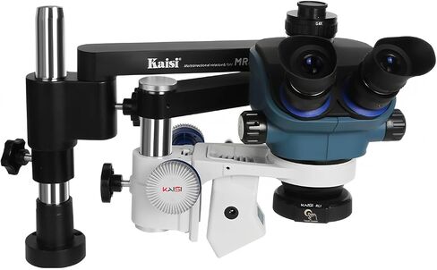 Kaisi MRS TX-350S Trinocular Microscope 360-Degree Rotating Folding Bracket 4K HD Camera Phone Repair Soldering Microscope Tools(MRS TX-350S-201) in Saudi Arabia