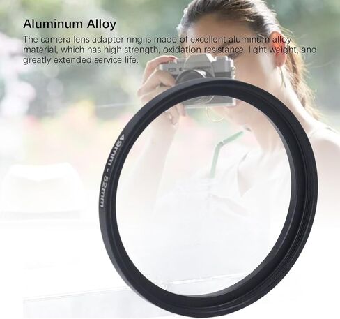 Step Up Rings, Adapter Ring Aluminum Alloy Lens Adapter with High Strength for Camera in Saudi Arabia