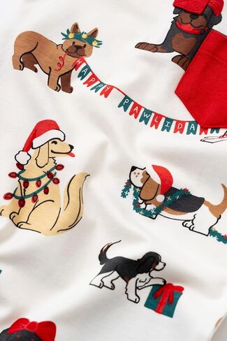 MONICA + ANDY On the Go Baby One Piece، مقاس 3-6 أشهر، Pawliday Dogs، ملابس أطفال عضوية للفتيات والفتيان، للجنسين، نسيج مستدام فائق النعومة، مقاسات للأطفال حديثي الولادة والرضع in Kuwait