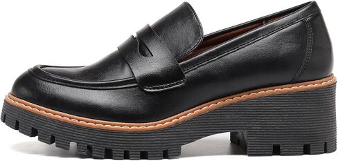 أحذية TYNDALL النسائية الكاجوال للأعمال ذات الكعب العالي المكتنز من Penny Loafers in Kuwait