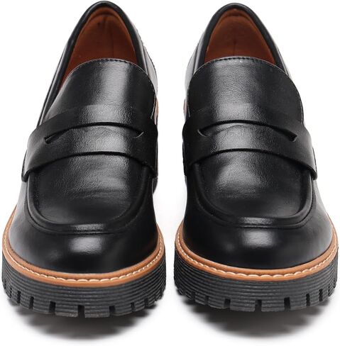 أحذية TYNDALL النسائية الكاجوال للأعمال ذات الكعب العالي المكتنز من Penny Loafers in Kuwait