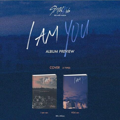 STRAYKIDS SKZ : I AM YOU (You Version) 3rd Mini Album CD-R+Cover+Photobook+3 QR Photocards in Saudi Arabia