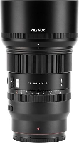 VILTROX 85mm f1.4 Pro Z Lens, AF 85mm f/1.4 Z for Nikon Z-Mount, Portrait Lens for Nikon Z Mount Z5 II Z6 II Z7 II Z8 Z9 Zf Z6 III Z7 Z50 Z50 II Z30 Zfc ZR in Saudi Arabia