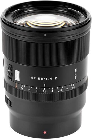 VILTROX 85mm f1.4 Pro Z Lens, AF 85mm f/1.4 Z for Nikon Z-Mount, Portrait Lens for Nikon Z Mount Z5 II Z6 II Z7 II Z8 Z9 Zf Z6 III Z7 Z50 Z50 II Z30 Zfc ZR in Saudi Arabia