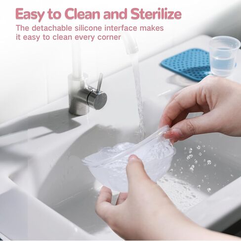 جامع حليب الثدي، جامعي الحليب للرضاعة الطبيعية، قذائف حليب الثدي القابلة لإعادة الاستخدام، الماسك يحمي الحلمات المؤلمة للرضاعة الطبيعية، مصنوع من السيليكون الخالي من مادة BPA والآمن للطعام (2.03 أونصة، عدد 2) in Kuwait