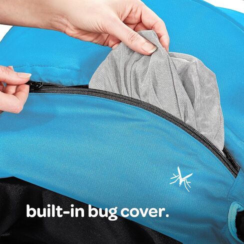 قافلة لاركتيل - عربة مزدوجة قابلة للطي، عربة أطفال لجميع التضاريس للأطفال والرضع والأطفال الصغار in Kuwait