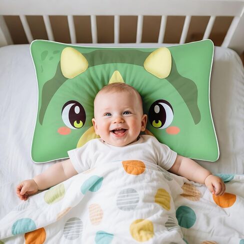 Toddler Pillowcase for 13x18 Pillow, 2 Pack Cute Toddler Pillow Case Soft Baby Toddler Pillow Cover for Boys Girls Travel Pillowcase with Envelope Closure,Pink in Saudi Arabia