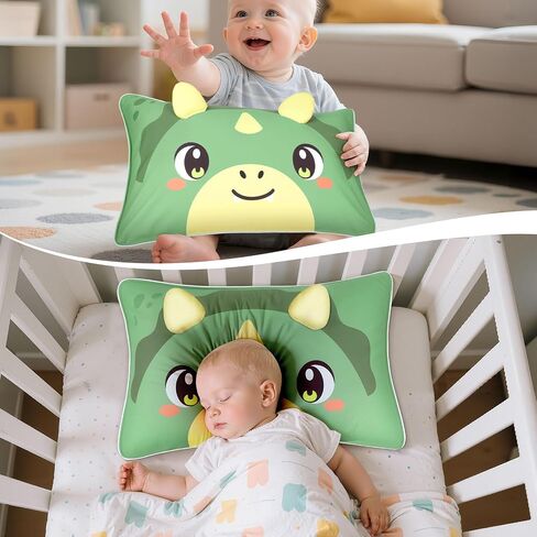 Toddler Pillowcase for 13x18 Pillow, 2 Pack Cute Toddler Pillow Case Soft Baby Toddler Pillow Cover for Boys Girls Travel Pillowcase with Envelope Closure,Pink in Saudi Arabia