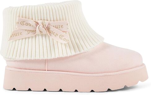 Juicy Couture Women’s Fashion Boots – Cozy Ankle Booties with Chunky Lug Sole, Soft Upper, and Pull-On Fit for Cold Weather Comfort in Saudi Arabia