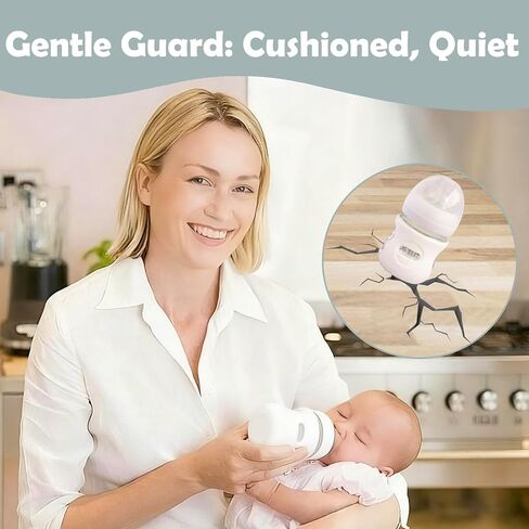 3 Pack Silicone Sleeves for Avent Natural Glass Baby Bottles, Anti Breakage Baby Bottle Holder, Compatible with Philips Avent Glass Natural Baby Bottle (Cute Pink+Light Purple+Beige, 4 OZ) in Saudi Arabia