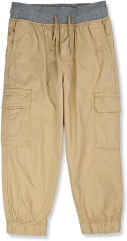 بنطال الركض القطني للأطفال الصغار من OSHKOSH B'GOSH، (الولايات المتحدة، العمر، 3 سنوات، بيج كاكي) in Kuwait