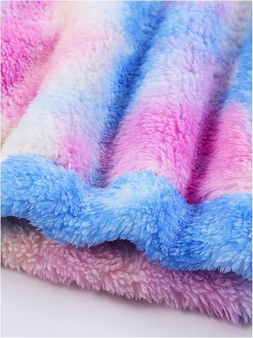 Toddler Girl's Tie Dye Drop Shoulder Hooded Sweatshirts Long Sleeve Pullover Tops in Saudi Arabia